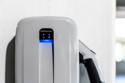 Karikues muri për makina elektrike Pulsar LPS 7i, Wi‑Fi, mbështjellës kablloje, gri
