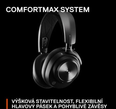 Kufje SteelSeries Arctis Nova Pro Wireless X, të zeza