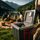 Ftohës portativ Camry CR 8093, 40L, me rrota, gri