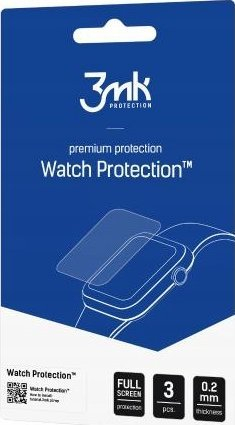 Mbrojtëse ekrani 3MK Watch Protection për Xiaomi Amazfit Verge Lite edhe Verge 3, hibrid, që s’e ha gërvishtja