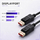 Kabllo DisplayPort Qoltec DP40, v2.1, 2m, i zi