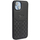 Kapak telefoni Audi Genuine Leather, për iPhone 14 6.1", lëkurë origjinale, i zezë