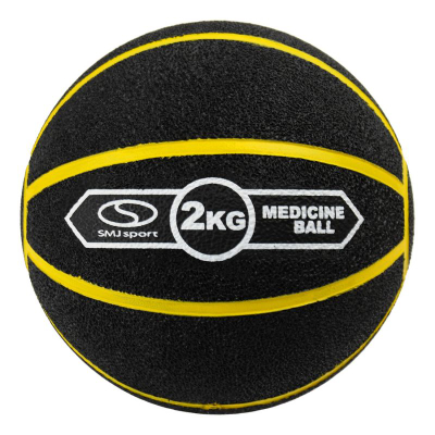 Top mjekësor Vinex VMB-L002, 2kg, me sipërfaqe që kape mirë, i zi