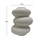 Dekor tavoline qeramike Rook Φ14x19Hcm (HM4628.01), bardhë