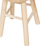 Stol dekorativ Nyar Paulownia, D28cm, 41cm, beige