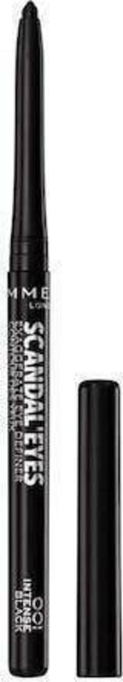 Rimmel London Scandaleyes Exaggerate Ајлајнер, Intense Black