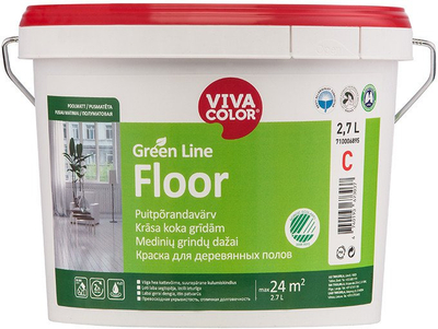 Bojë për dysheme Vivacolor GL Floor A, 2.7L, gjysmë e mat