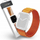 Rrip ore RhinoTech Ultra Alpine Loop për Apple Watch 38/40/41mm, najlon, portokalli