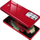 Kuti telefoni Mercury Jelly Case për Samsung Galaxy A13 5G A136U, TPU, e kuqe