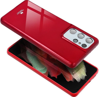 Kuti telefoni Mercury Jelly Case për Samsung Galaxy A13 5G A136U, TPU, e kuqe