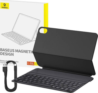Këllëf me tastierë Baseus Brilliance Pad 10, për iPad 10.9", Bluetooth, i zi