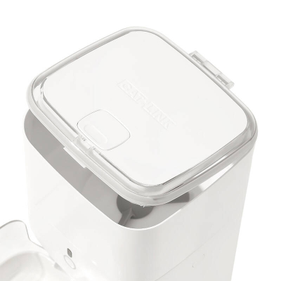 Dosator automatik për mace CATLINK 4L, WiFi, kontroll me aplikacion, i bardhë