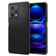 Mbështjellëse për Xiaomi Redmi Note 12 Pro 5G/POCO X5 Pro 5G Spigen Liquid Air, e zezë