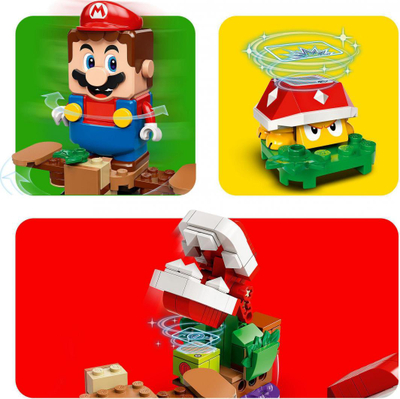 Lodër Lego super mario piranha plant tangled quest add-on set (71382), 267 pjesë