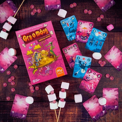 Lojë shoqërore Muduko Game about Brain, 2–5 lojtarë, nga 8 vjeç, shumëngjyrëshe