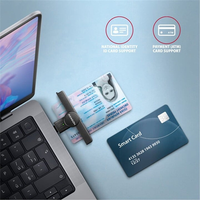 Lexues i kartës së memories Smart XAGON CRE-SMPC, USB-C PocketReader (eCivic)