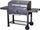 Grill kopshti me qymyr Master Grill & Party MG929, 82x46 cm, kapak me termometër, i zi