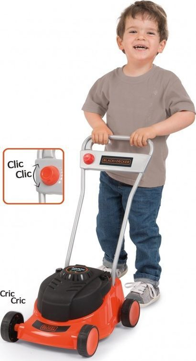 Lodër kositëse Smoby: Black & Decker