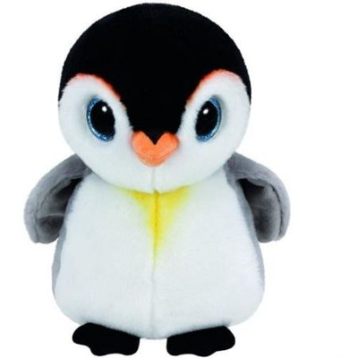 Lodër pinguin pellushi TY, e bardhë/zezë