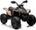 Motorr lodër elektrik Maverick ATV Quad, 2x200W, rrota EVA 31x13cm, khaki