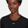 Bluzë sportive Nike Dri Fit One Standard Fit për femra, poliestër, e zezë