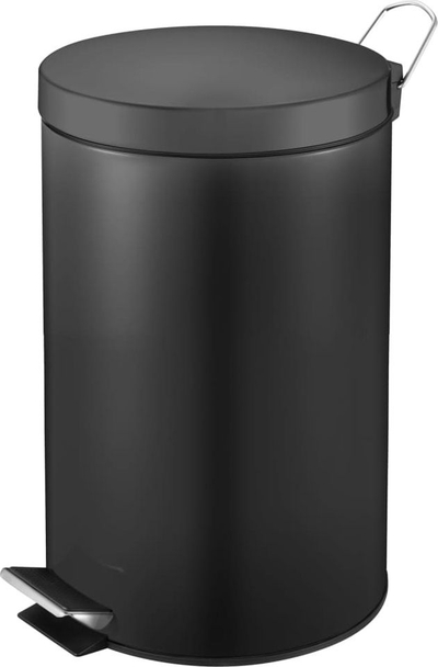Kosh plehrash me pedale VidaXL, 12L, metal, i zi