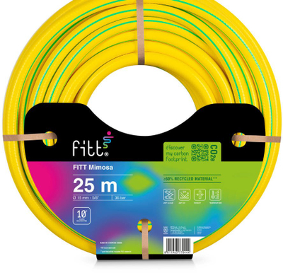 Zorrë ujitje MIMOSA Yellow Flexible Hose 71300 16625, 25 m, 1/2", e verdhë