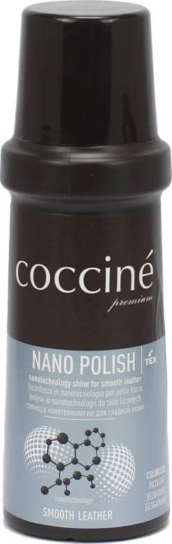 Паста за обувки Coccine Nano Polish, за мазна кожа, 75ml, црна