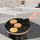 Tigan për krepa Maestro MR-1222-B Smile, 26cm, alumin, portokalli me të zezë