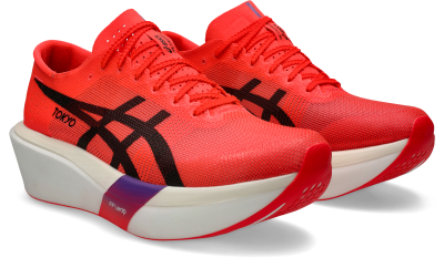 Atlete vrapimi ASICS Tokyo, rrjetë që merr frymë, FF Leap, të kuqe