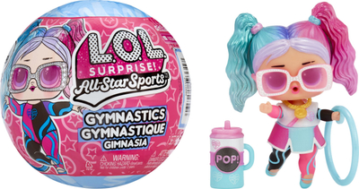 Kukull LOL Surprise All Star Sports Gymnastics, 8 surpriza, edicion i kufizum, shumëngjyrëshe