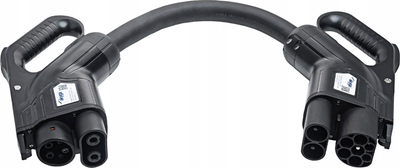 Adapter karikimi Akyga AK-EC-17, CCS Combo 1 n’ CCS Combo 2, 30 cm, i zi