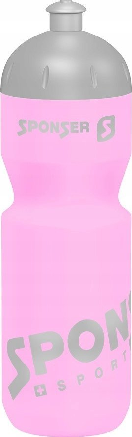 Shishe uji Sponser Net, 750 ml, plastike, rozë e tejdukshme