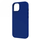 Kuti telefoni Decoded Silicone Backcover për iPhone 15 Plus, MagSafe, Blu Galaktik