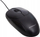 Maus optik Q-Connect KF04368, me kabllo USB, 2 butona, i zi