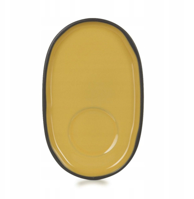 Pllakëz e vogël Revol Caractre Saucer, porcelan, stil modern, e bardhë