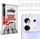 Mbrojtëse kamere GrizzGlass HybridGlass për Infinix Zero 30, xham hibrid, set me 2 copa, transparente