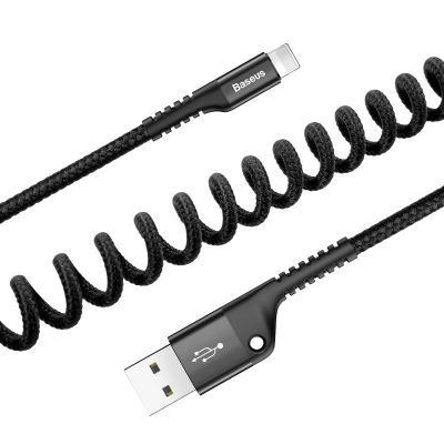 Karikues Baseus Spring-loaded Lightning 1m 2A (i zi)