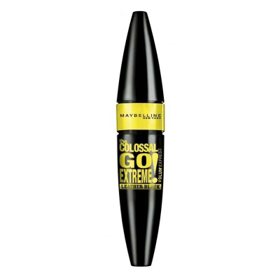 Maskarë për qerpikë Maybelline, The Colossal Extreme, Leather Black, 9.5 ml