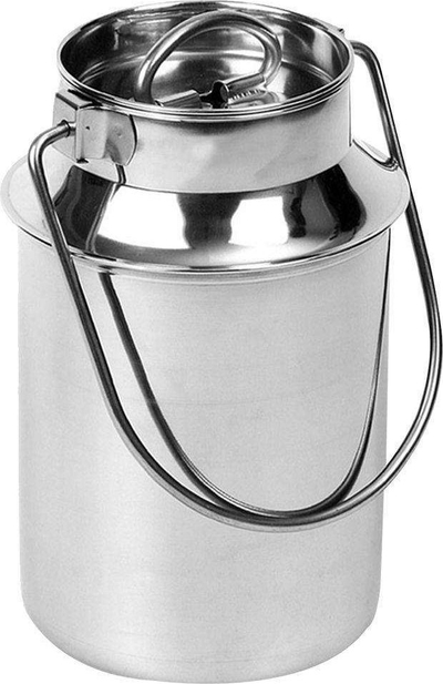 Kantë qumështi Orion Retro, 1.5 L, çelik inox, ngjyrë argjendi