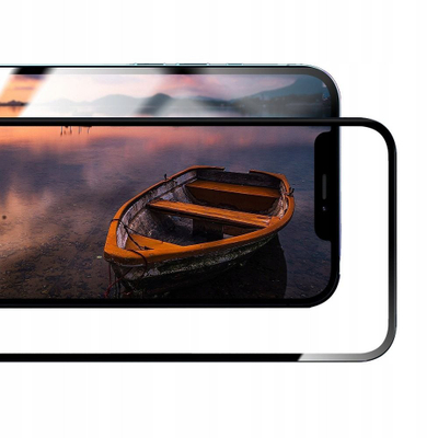 Xham mbrojtës Forcell Flexible 5D Hybrid, për iPhone 15, 0.3mm, i zi