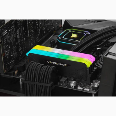 Memorie RAM Corsair Vengeance RGB RS, 32GB DDR4, 3200MHz CL16, e zezë