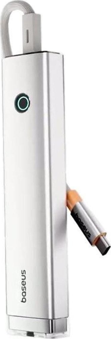 USB C Хаб Baseus AIR UltraJoy, 5 порти, HDMI RJ45 USB 3.0 PD, сребрен