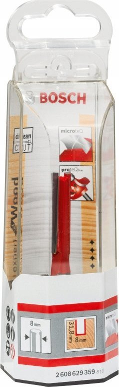 Фреза за жлебови Bosch 2608629359, дршка 8mm, должина 70mm