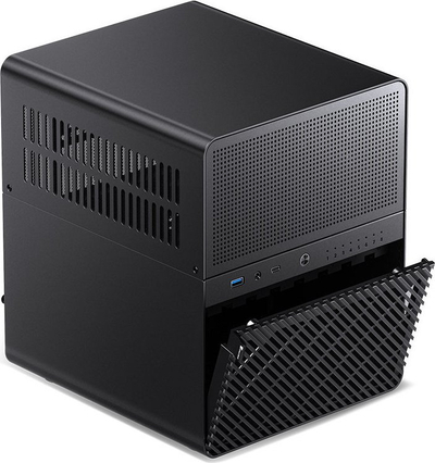 Kasa NAS Jonsbo N3, Mini ITX, mban gjer 8 disqe 3.5", e zezë