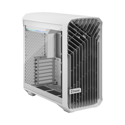 Kasë Fractal Design Torrent Compact White TG Clear Tint, e bardhë