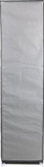 Garderobë pëlhure Saska Garden, 175 x 133 x 43 cm, e hirtë