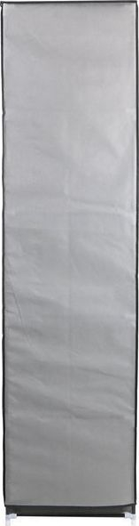 Garderobë pëlhure Saska Garden, 175 x 133 x 43 cm, e hirtë