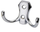 Закачалка за гардероба Domoletti OVEN HOOK WZ89, метал, хром