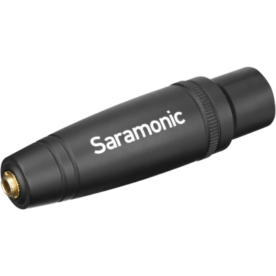 Saramonic C-XLR+ TRS Femër në XLR Mashkull me Konvertues të Energjisë Fantazmë